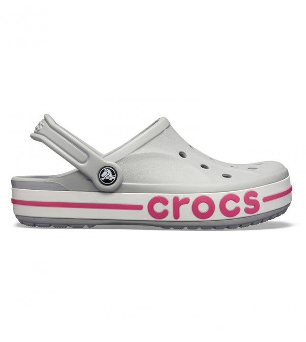 Clog Classic Cinza & Rosa