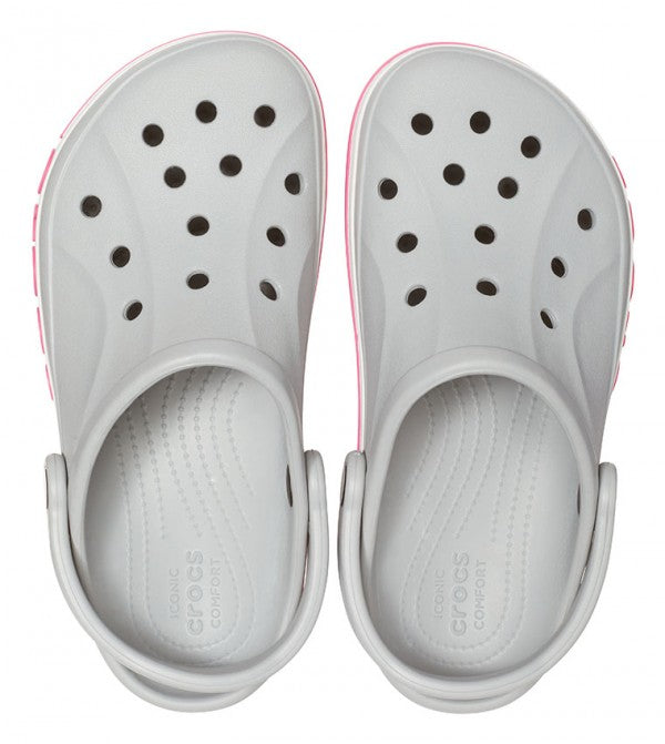 Clog Classic Cinza & Rosa